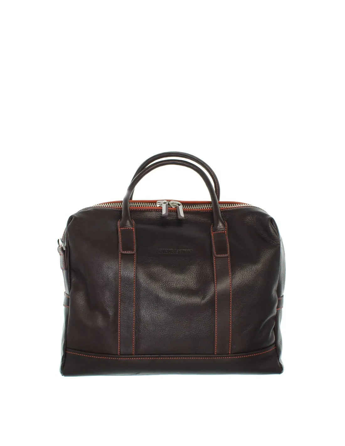 Serviette Arthur et Aston cuir ref_ast42517-j-chataigne-orange-36*30*6