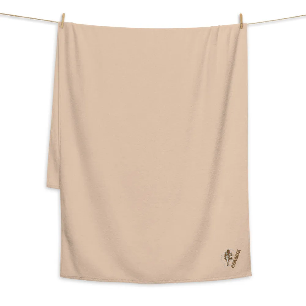 Serviette de bain grande taille Ribellu Corsica