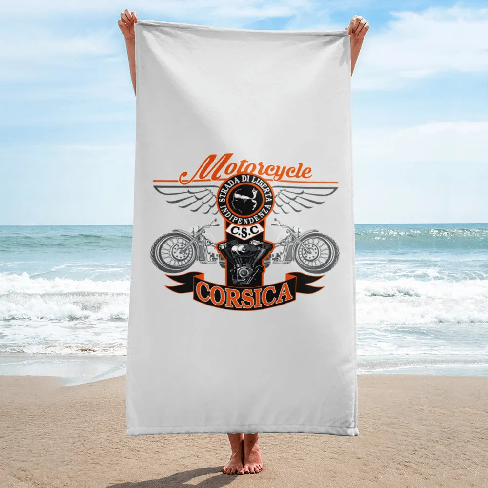 Serviette Motorcycle Corsica