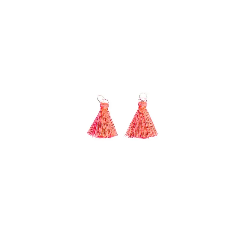 Set de 2 glands 22mm Rico Design - Neon Red