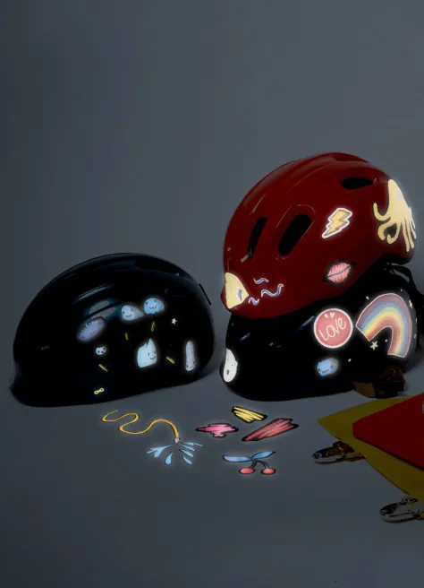 Stickers réfléchissants - Rainette | JE SUIS À VÉLO