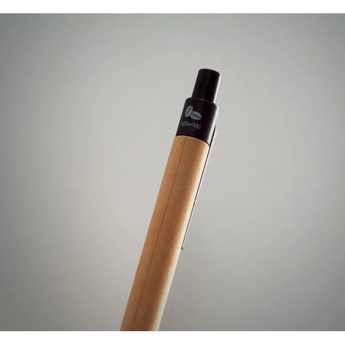 Stylo bille en papier recyclé et cosse de café - JANEIRO