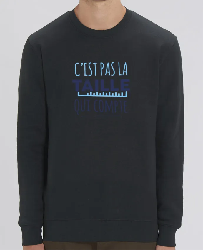 Sweat-shirt C'est pas la taille qui compte Par tunetoo