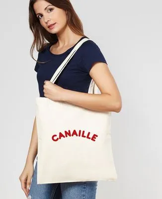 Sweatshirt enfant Canaille (effet velours)
