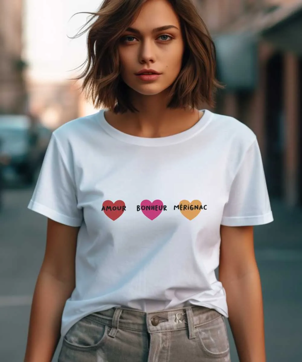 T-Shirt Amour bonheur Mérignac