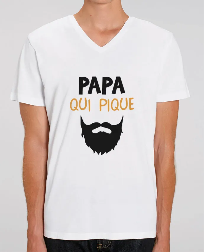 T-shirt homme Papa qui pique par tunetoo