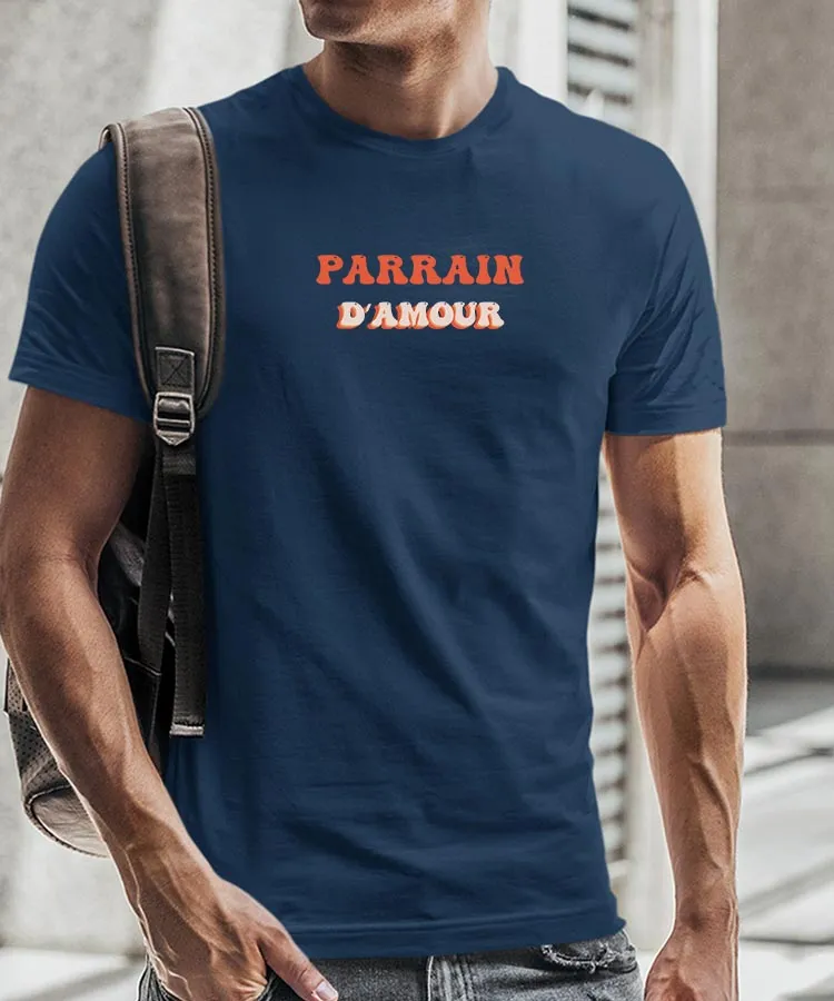 T-Shirt Parrain d'amour Pour homme