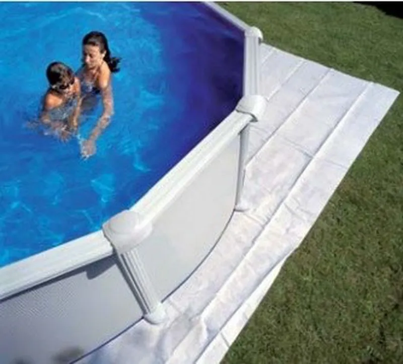 Tapis de Sol pour Piscines Ovales