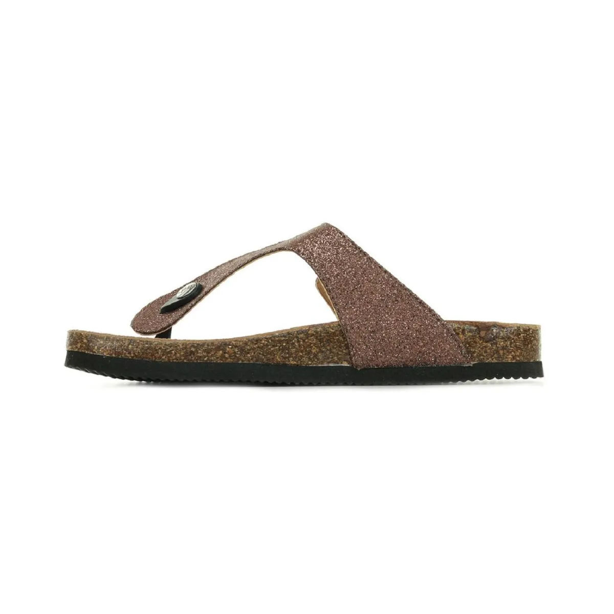 Tongs Les petites bombes tania marron