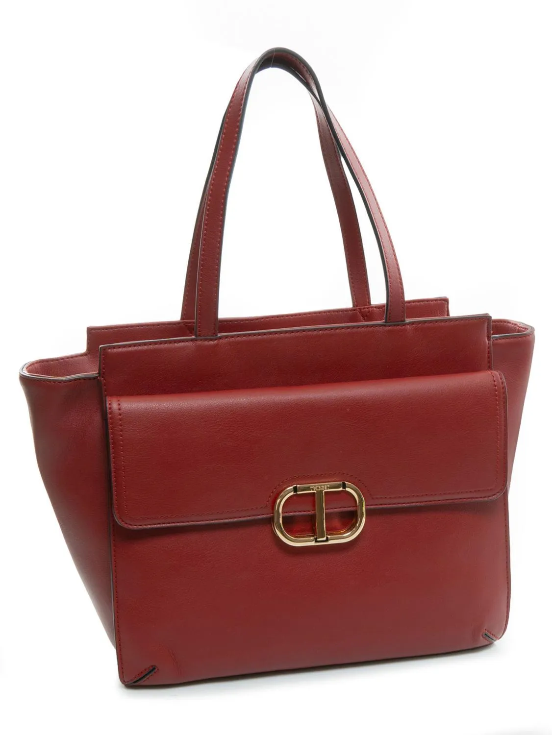 Twinset Madame Sac Shopping Avec Bandoulièreq Rouge Vif - Achetez À Prix Outlet!