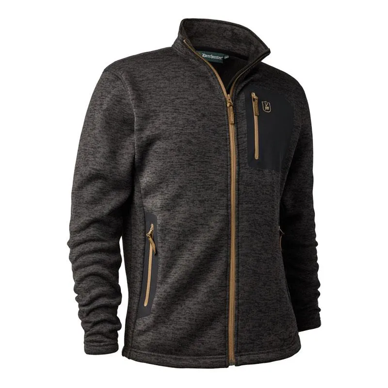 VESTE HOMME DEERHUNTER SAREK KNITTED - GRIS