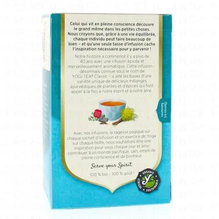 YOGI TEA Réconfort de la gorge 17 sachets de 1.9g